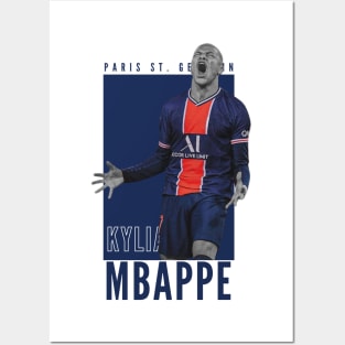 Kylian Mbappe Posters and Art